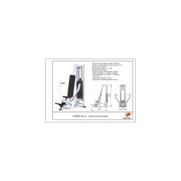 Жим горизонтальный ARMS (стек 100кг) AR080