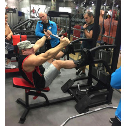 Фронтальная тяга на высоком- низком блоке Foreman FLY-216