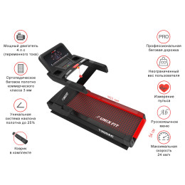 Профессиональная Беговая дорожка UnixFit 1300 AC