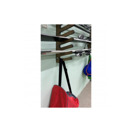 Вешалка Эконом для горных лыж, пристенная 105х80х18см Gefest SE-18