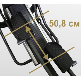 Эллиптический эргометр с автонаклоном Bronze Gym E1000M Pro Turbo