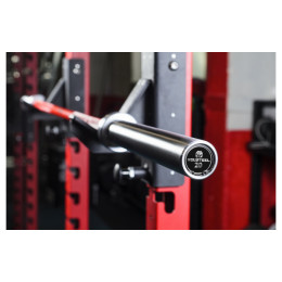 Гриф YouSteel Training Bar XF-20, 20 кг, длина 2200 мм, D28 мм, красный + хром