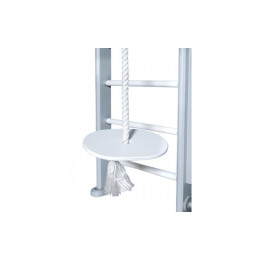 Детский спортивный комплекс Perfetto Sport "Scala in legno con rete 2" grigio PS-130