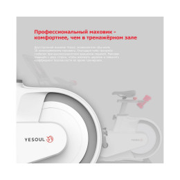 Велотренажер Xiaomi Yesoul BV1-W-21.5 белый (дисплей 21.5")