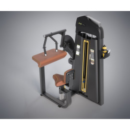 Трицепс-машина сидя. Прямая парта (Seated Tricep - Flat) DHZ E1027В