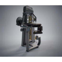Трицепс-машина сидя. Прямая парта (Seated Tricep - Flat) DHZ E1027В