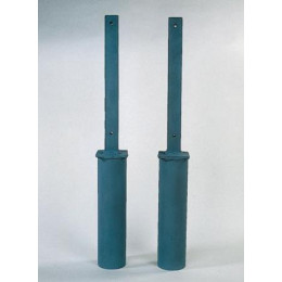 Стойки волейбольные Haspo квадратные алюминиевые 80 х 80 мм 924-5311