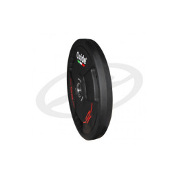 Диск олимпийский Oxide Fitness OWP02 D50мм полиуретановый, с 3-мя хватами, черный 25кг.