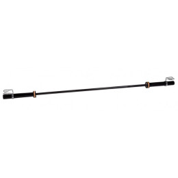 Гриф для штанги Profi-Fit Black, D-50, L2010, женский прямой, гладкая втулка, до 480 кг, замки-пружины