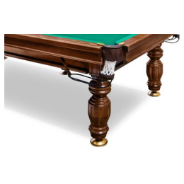 Стол / пирамида "Печора" (9 футов, 6 ног, 25мм камень) борта ясень Weekend 54.100.09.1