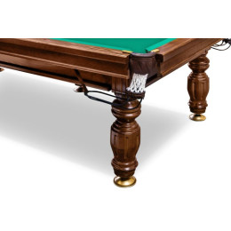 Стол / пирамида "Печора" (9 футов, 6 ног, 25мм камень) борта ясень Weekend 54.100.09.1