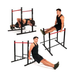 Брусья зависимые регулируемые по ширине с дополнительными регулируемыми перекладинами Marbo MH-D212