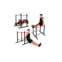 Брусья зависимые регулируемые по ширине с дополнительными регулируемыми перекладинами Marbo MH-D212