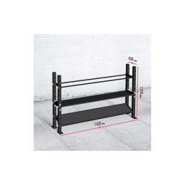 Модульный стеллаж Spektr Sport для гантелей, гирь и медболов 192х43х120