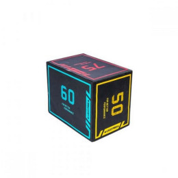 Плиометрический бокс Live Pro Duty Soft Plyometric Box LP8155 40x50x60 см, дерево