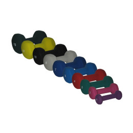 Гaнтeли в нeoпpeновой обoлoчкe 6,8 кг Foreman FM/IND-15 пара, зеленый