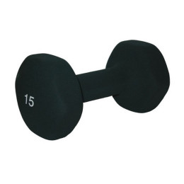 Гaнтeли в нeoпpeновой обoлoчкe 6,8 кг Foreman FM/IND-15 пара, зеленый