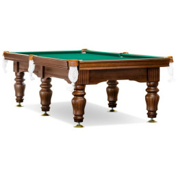 Стол / пирамида Weekend Ильмень (8 футов, 6 ног, под шар 60мм, 25мм камень) борта ясень 57.401.08.5