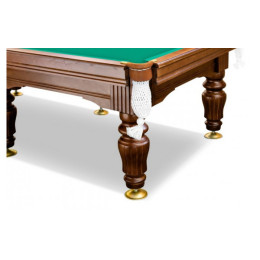 Стол / пирамида Weekend Ильмень (8 футов, 6 ног, под шар 60мм, 25мм камень) борта ясень 57.401.08.5