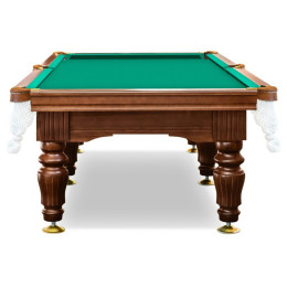 Стол / пирамида Weekend Ильмень (8 футов, 6 ног, под шар 60мм, 25мм камень) борта ясень 57.401.08.5