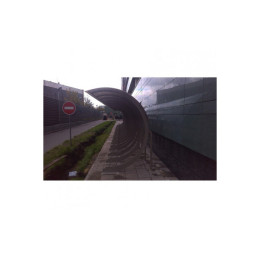 Велопарковка 45 градусов с навесом Hercules 296