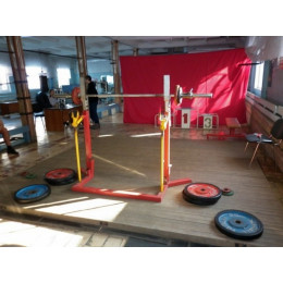 Помост для пауэрлифтинга Atlet (соревновательный) 2,5х2,5х0,1 м IMP-A424