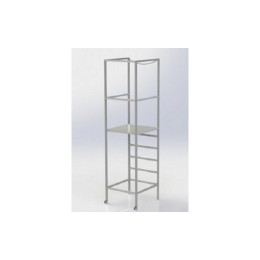 Судейская вышка СВ-3, не складная (стальная) 60х65х236см Gefest SV-3