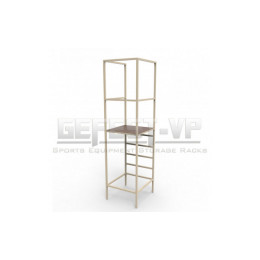 Судейская вышка СВ-3, не складная (стальная) 60х65х236см Gefest SV-3