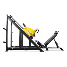 Жим ногами по углом 45 градусов Bronze Gym PL-1717