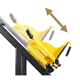 Жим ногами по углом 45 градусов Bronze Gym PL-1717