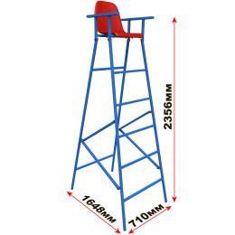 Судейская вышка универсальная с козырьком Glav 2002