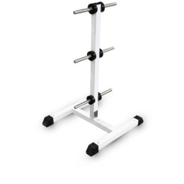 Стойка для хранения дисков MB Barbell d25 мм - елочка (на 6 позиций) MB 1.14 белый