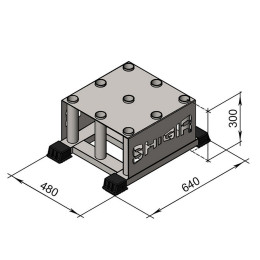 Стойка для грифов Iron King на 9 мест СR 144