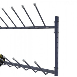 Вешалка Эконом для ботинок, пристенная 170х125х28см Gefest VBE-25