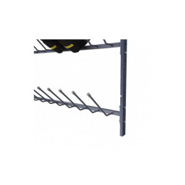 Вешалка Эконом для ботинок, пристенная 170х125х28см Gefest VBE-25