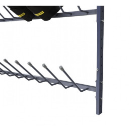 Вешалка Эконом для ботинок, пристенная 170х125х28см Gefest VBE-25