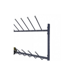 Вешалка Эконом для ботинок, пристенная 170х125х28см Gefest VBE-25