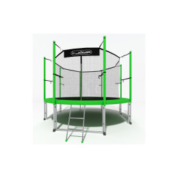 Батут 8ft i-Jump Classic Light с лестницей зеленый