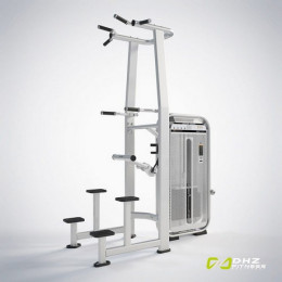 Турник, брусья с противовесом DHZ E7009