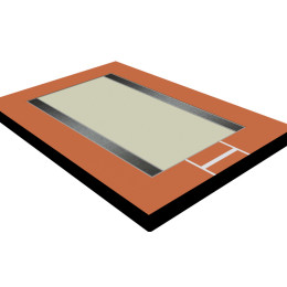 Яма для прыжков в длину, размер по песку 4х9м ФСИ 10968