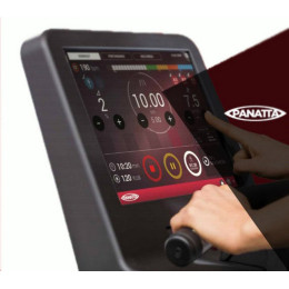 Горизонтальный велоэргометр Panatta Pininfarina с экраном Touch 1PPT602
