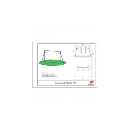 Качели ARMS Классика с двойным подвесом ARMSBABY 613