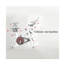 Велотренажер Xiaomi Yesoul BS3-W-10.1 белый (дисплей 10.1")