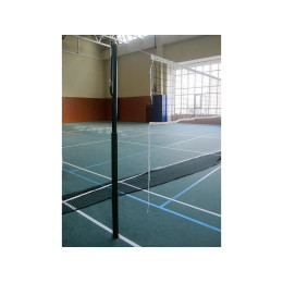 Стойки волейбольные телескопические со стаканами и крышками Spektr Sport