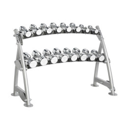 Подставка под хромированные гантели Hoist на 8 пар CF-3462-2