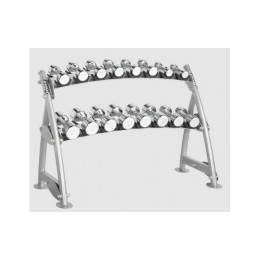 Подставка под хромированные гантели Hoist на 8 пар CF-3462-2