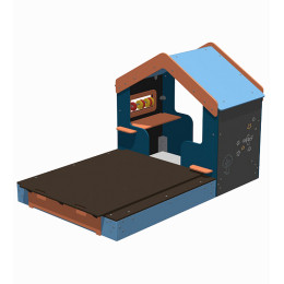 Игровой домик-песочница Romana 057.91.00