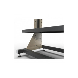 Стеллаж Премиум для ботинок, односторонний 219х215х45см Gefest SPB-42/72