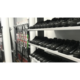 Стеллаж Премиум для ботинок, односторонний 219х215х45см Gefest SPB-42/72