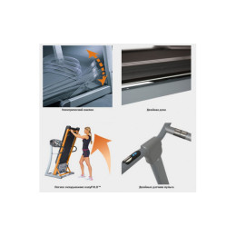 Беговая дорожка Oxygen Fitness Tesla TFT HRC